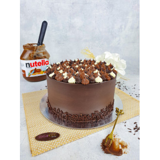 Nutella Ganache Cake Nutella Ganache Cake
